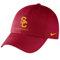 USC Trojans Nike Cardinal SC Interlock Football Campus Hat